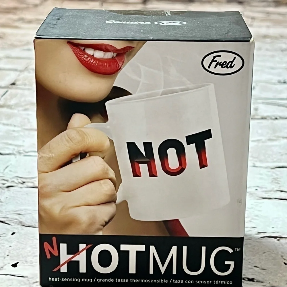 Genuine Fred NOT MUG Heat-Sensitive Color Changing Mug